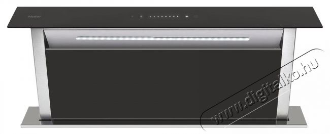 Haier HADG6DCS56B, Be&eacute;p&iacute;thető p&aacute;raelsz&iacute;v&oacute;, Sz&iacute;v&oacute;teljes&iacute;tm&eacute;ny 605 m3/h, 4 sebess&eacute;gfokozat, Touch Control, B energiaoszt&aacute;ly, 90 cm, Fekete Konyhai term&eacute;kek - P&aacute;raelsz&iacute;v&oacute; - Be&eacute;p&iacute;thető / kih&uacute;zhat&oacute; - 533398