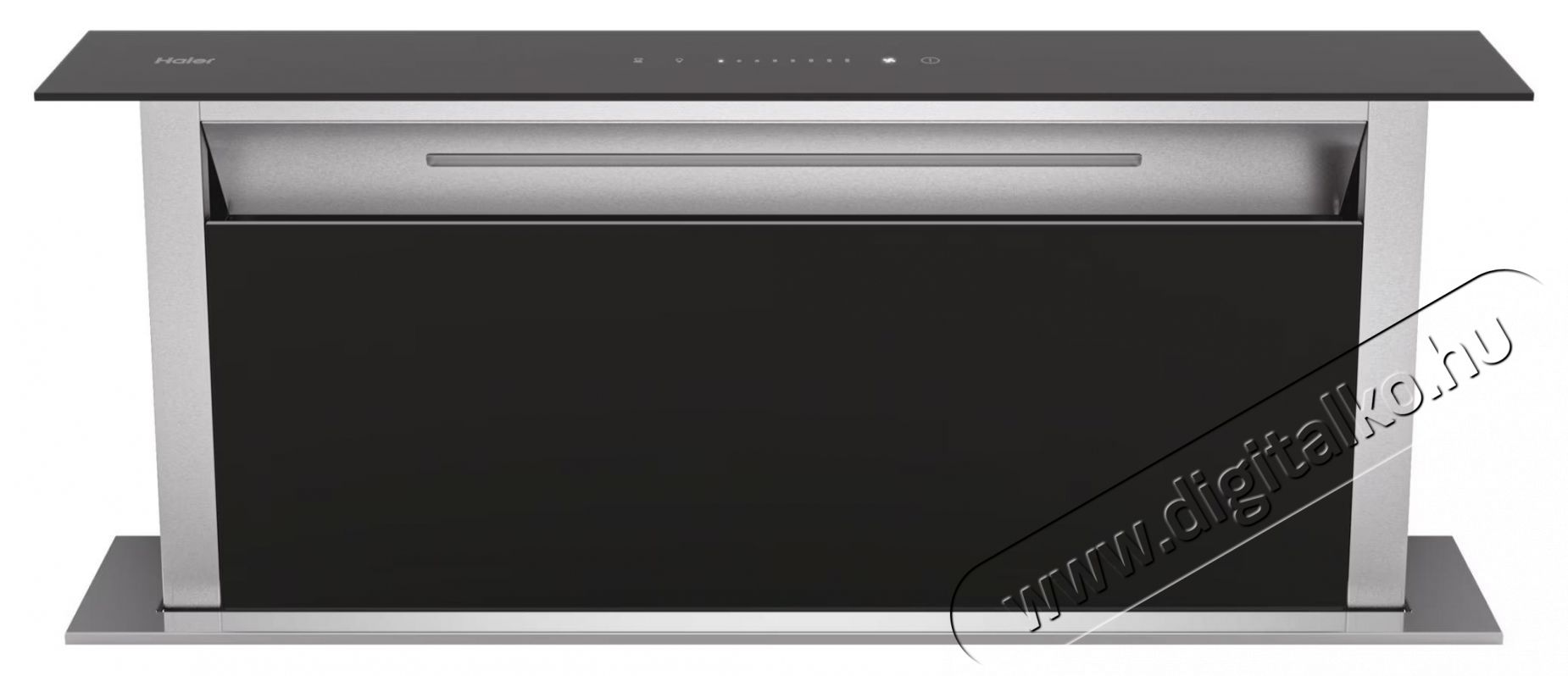 Haier HADG6DCS56B, Be&eacute;p&iacute;thető p&aacute;raelsz&iacute;v&oacute;, Sz&iacute;v&oacute;teljes&iacute;tm&eacute;ny 605 m3/h, 4 sebess&eacute;gfokozat, Touch Control, B energiaoszt&aacute;ly, 90 cm, Fekete Konyhai term&eacute;kek - P&aacute;raelsz&iacute;v&oacute; - Be&eacute;p&iacute;thető / kih&uacute;zhat&oacute; - 533398