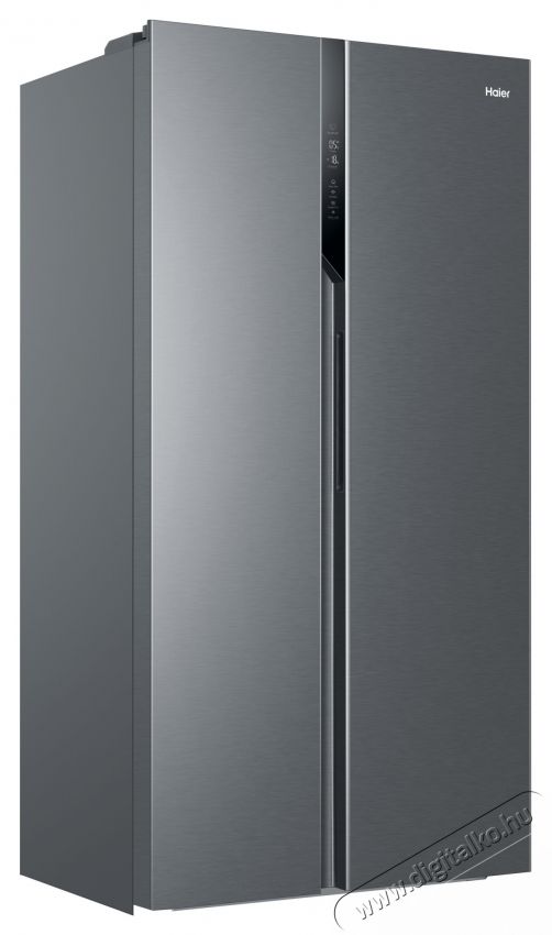 Haier HSR3918ENPG Side by Side hűtőszekr&eacute;ny, 528l, M:177 cm, Total No Frost, Multi air flow, Motor Inverter, LED kijelző, Super Cooling, Super Freezing, E energiaoszt&aacute;ly, Ez&uuml;st Konyhai term&eacute;kek - Hűtő, fagyaszt&oacute; (szabadon&aacute;ll&oacute;) - Amerikai t&iacute;pus&uacute; Side By Side hűtő - 535227