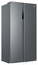 Haier HSR3918ENPG Side by Side hűtőszekr&eacute;ny, 528l, M:177 cm, Total No Frost, Multi air flow, Motor Inverter, LED kijelző, Super Cooling, Super Freezing, E energiaoszt&aacute;ly, Ez&uuml;st Konyhai term&eacute;kek - Hűtő, fagyaszt&oacute; (szabadon&aacute;ll&oacute;) - Amerikai t&iacute;pus&uacute; Side By Side hűtő - 535227