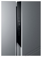 Haier HSR3918ENPG Side by Side hűtőszekr&eacute;ny, 528l, M:177 cm, Total No Frost, Multi air flow, Motor Inverter, LED kijelző, Super Cooling, Super Freezing, E energiaoszt&aacute;ly, Ez&uuml;st Konyhai term&eacute;kek - Hűtő, fagyaszt&oacute; (szabadon&aacute;ll&oacute;) - Amerikai t&iacute;pus&uacute; Side By Side hűtő - 535227