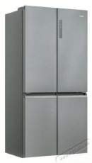 Haier HCR5919ENMM n&eacute;gyajt&oacute;s hűtőszekr&eacute;ny, 643 liter, New Platinum Inox Konyhai term&eacute;kek - Hűtő, fagyaszt&oacute; (szabadon&aacute;ll&oacute;) - Amerikai t&iacute;pus&uacute; Side By Side hűtő - 530972