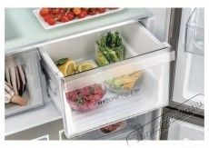 Haier HCR5919ENMM n&eacute;gyajt&oacute;s hűtőszekr&eacute;ny, 643 liter, New Platinum Inox Konyhai term&eacute;kek - Hűtő, fagyaszt&oacute; (szabadon&aacute;ll&oacute;) - Amerikai t&iacute;pus&uacute; Side By Side hűtő - 530972