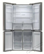 Haier HCR5919ENMM n&eacute;gyajt&oacute;s hűtőszekr&eacute;ny, 643 liter, New Platinum Inox Konyhai term&eacute;kek - Hűtő, fagyaszt&oacute; (szabadon&aacute;ll&oacute;) - Amerikai t&iacute;pus&uacute; Side By Side hűtő - 530972