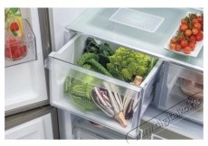 Haier HCR5919ENMM n&eacute;gyajt&oacute;s hűtőszekr&eacute;ny, 643 liter, New Platinum Inox Konyhai term&eacute;kek - Hűtő, fagyaszt&oacute; (szabadon&aacute;ll&oacute;) - Amerikai t&iacute;pus&uacute; Side By Side hűtő - 530972