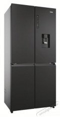 Haier HCR7818DWPT n&eacute;gyajt&oacute;s hűtőszekr&eacute;ny, 467 liter, v&iacute;zadagol&oacute;s, fekete Konyhai term&eacute;kek - Hűtő, fagyaszt&oacute; (szabadon&aacute;ll&oacute;) - Amerikai t&iacute;pus&uacute; Side By Side hűtő - 530973