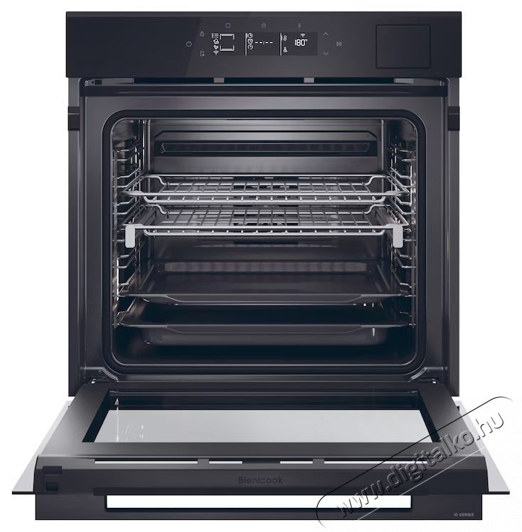 Haier H6 ID46G5SHTB be&eacute;p&iacute;thető elektromos s&uuml;tő, 78l, 7 s&uuml;t&eacute;si szint, Wi-Fi, Steam Cleaning, Teleszk&oacute;pos vezető, Soft close Soft open, Click Clean, A++ energiaoszt&aacute;ly, Fekete Konyhai term&eacute;kek - S&uuml;tő-főzőlap, tűzhely (be&eacute;p&iacute;thető) - S&uuml;tő (be&eacute;p&iacute;thető) - 537848