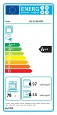 Haier H6 ID23B4HTB fekete, be&eacute;p&iacute;thető, s&uuml;tőt&eacute;r: 78L, s&uuml;tő Konyhai term&eacute;kek - S&uuml;tő-főzőlap, tűzhely (be&eacute;p&iacute;thető) - S&uuml;tő (be&eacute;p&iacute;thető) - 538451