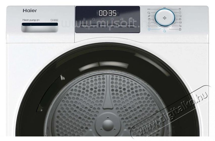 Haier HD80-E929E-S feh&eacute;r-fekete, 8kg, hőszivatty&uacute;s sz&aacute;r&iacute;t&oacute;g&eacute;p H&aacute;ztart&aacute;s / Otthon / K&uuml;lt&eacute;r - Mos&oacute;g&eacute;p / sz&aacute;r&iacute;t&oacute;g&eacute;p - Sz&aacute;r&iacute;t&oacute;g&eacute;p - 538438