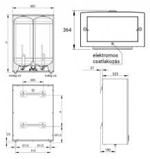 Hajdu AQUASTIC FLAT 80 ERP Forróvíztároló Háztartás / Otthon / Kültér - Vízmelegítő / bojler / tároló - Bojler / melegvíz tároló - 373984