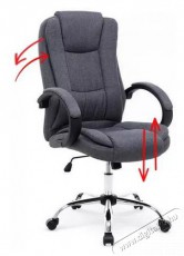 HALMAR Relax 2 szürke Iroda és számítástechnika - Egyéb számítástechnikai termék - 518332