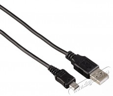 Hama Adatkábel micro USB 1m, fekete - 106618 Mobil / Kommunikáció / Smart - Mobiltelefon kiegészítő / tok - Kábel / átalakító - 259523