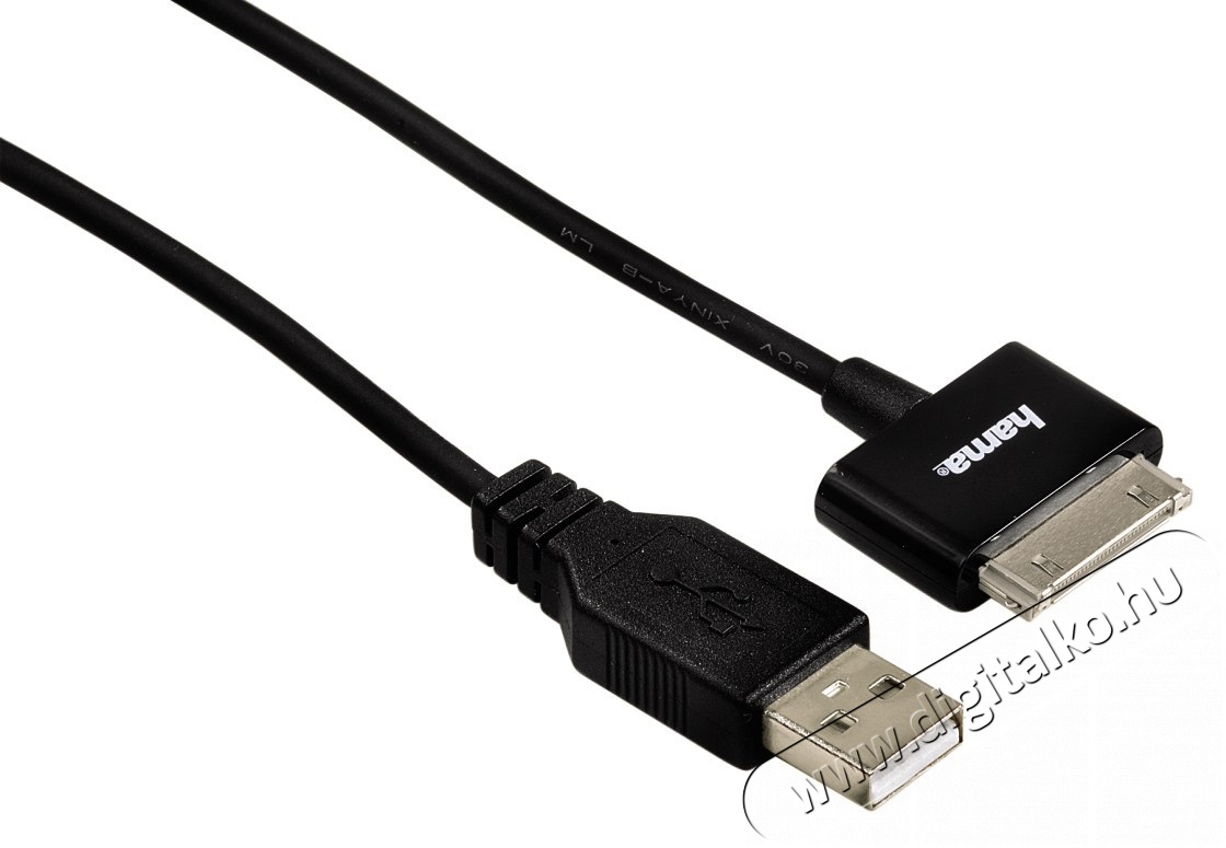 Hama Adatkábel USB Apple iPhone 3G, 3GS, 4, 4S, iPod 1,5m, fekete - 93577 Mobil / Kommunikáció / Smart - Mobiltelefon kiegészítő / tok - Kábel / átalakító - 259526