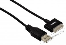 Hama Adatkábel USB Apple iPhone 3G, 3GS, 4, 4S, iPod 1,5m, fekete - 93577 Mobil / Kommunikáció / Smart - Mobiltelefon kiegészítő / tok - Kábel / átalakító - 259526