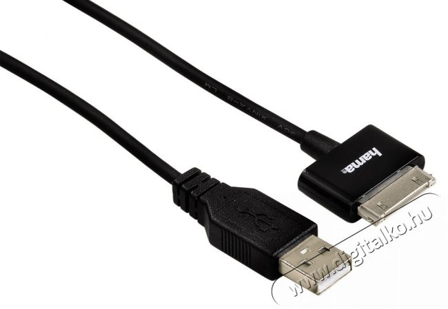 Hama Adatkábel USB Apple iPhone 3G, 3GS, 4, 4S, iPod 1,5m, fekete - 93577 Mobil / Kommunikáció / Smart - Mobiltelefon kiegészítő / tok - Kábel / átalakító - 259526