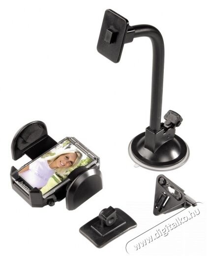 Hama univerzális autós mobiltelefon tartó konzol Autóhifi / Autó felszerelés - Autós tartó - 259531