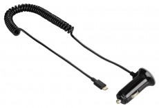 Hama Szivargyujtó töltő Apple iPhone 5, fekete - 102090 Autóhifi / Autó felszerelés - Autós töltő / szivargyújtó adapter - 259660