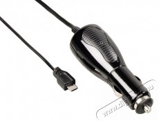 Hama Szivargyújtó töltő micro USB 1000 mA - 104830 Autóhifi / Autó felszerelés - Autós töltő / szivargyújtó adapter - 259664
