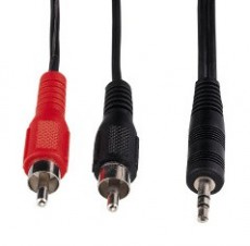 Hama 2RCA - 3,5mm Jack sztereo 5m - 48918 Tv kiegészítők - Kábel / csatlakozó - Csatlakozó / elosztó / átalakító - 293600