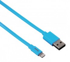 Hama Lightning iPhone/iPad/iPod adatkábel 1,2m, kék - 124549 Mobil / Kommunikáció / Smart - Mobiltelefon kiegészítő / tok - Kábel / átalakító - 291530