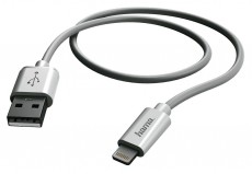 Hama Lightning adatkábel 1m (138222) - fehér Mobil / Kommunikáció / Smart - Mobiltelefon kiegészítő / tok - Kábel / átalakító - 315319