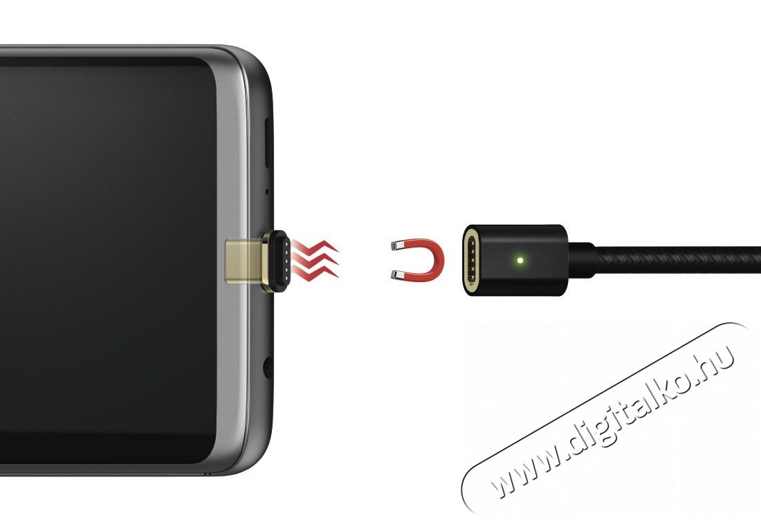 Hama USB Type-C adatkábel (178374) Mobil / Kommunikáció / Smart - Mobiltelefon kiegészítő / tok - Kábel / átalakító - 339187