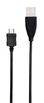 Hama Micro USB adatkábel 1m, fekete - 106601 Fotó-Videó kiegészítők - Kábel - USB kábel - 288230