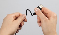 Hama Flexi-Slim micro USB adatkábel 0,75m, fekete - 135700 Fotó-Videó kiegészítők - Kábel - USB kábel - 288248