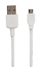 Hama Micro USB adatkábel, 1,5m, fehér - 123563 Fotó-Videó kiegészítők - Kábel - USB kábel - 288206