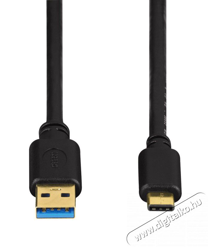 Hama USB 3.1, TYPE C/USB A adatkábel 1,8m (135736) Tv kiegészítők - Kábel / csatlakozó - USB kábel - 303558