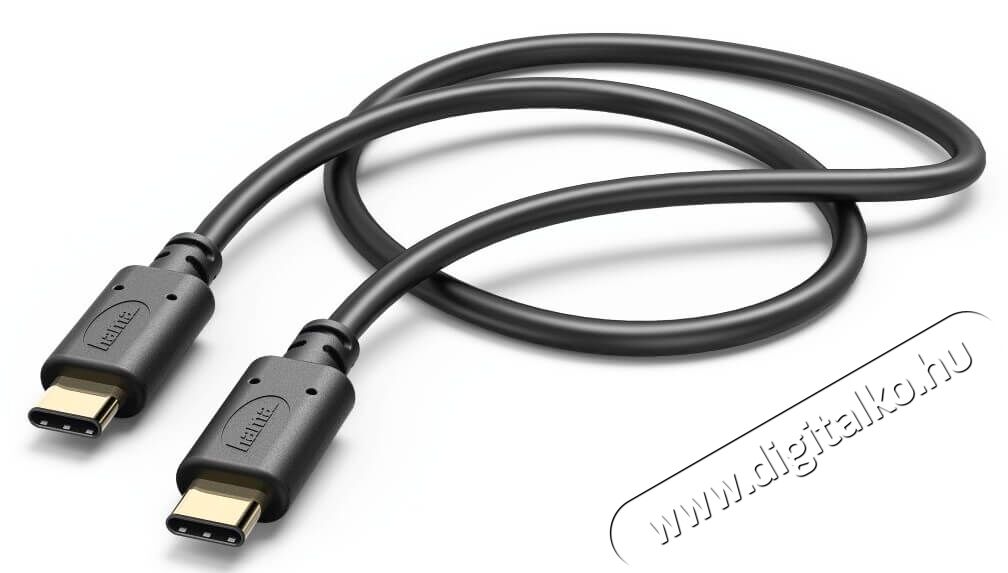 Hama USB TYPE-C/USB TYPE-C adatkábel (178392) Mobil / Kommunikáció / Smart - Mobiltelefon kiegészítő / tok - Kábel / átalakító - 335509