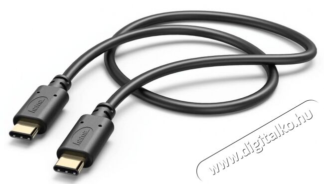 Hama USB TYPE-C/USB TYPE-C adatkábel (178392) Mobil / Kommunikáció / Smart - Mobiltelefon kiegészítő / tok - Kábel / átalakító - 335509