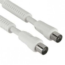 Hama Antennakábel 90dB 3m, fehér - 43569 Tv kiegészítők - Kábel / csatlakozó - Koax antenna kábel - 288222