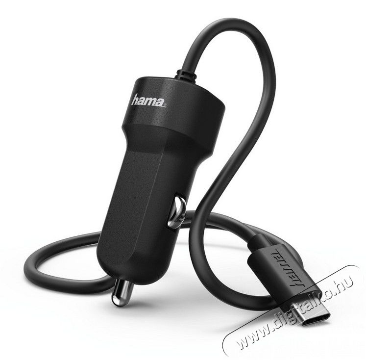 Hama autós USB Type-C töltő 3A (178278) Mobil / Kommunikáció / Smart - Mobiltelefon kiegészítő / tok - Hálózati-, autós töltő - 344852