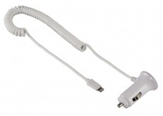 Hama Lightning Autós töltő iphone 5 (mfi), fehér - 102096 Mobil / Kommunikáció / Smart - Tablet / E-book kiegészítő, tok - Hálózati-, autós töltő - 275594