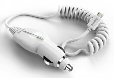 Hama Micro USB autós töltő 1A (173612) - fehér Mobil / Kommunikáció / Smart - Mobiltelefon kiegészítő / tok - Hálózati-, autós töltő - 315327