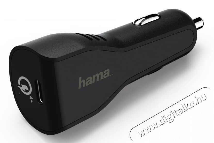 Hama USB Type-C autós töltő (178274) Mobil / Kommunikáció / Smart - Mobiltelefon kiegészítő / tok - Hálózati-, autós töltő - 342093