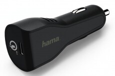 Hama USB Type-C autós töltő (178274) Mobil / Kommunikáció / Smart - Mobiltelefon kiegészítő / tok - Hálózati-, autós töltő - 342093
