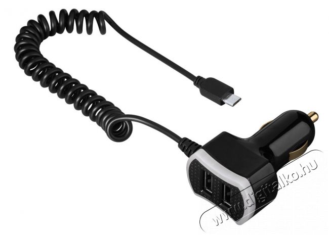 Hama Triple Power USB autós töltő 7,2A (135808) Mobil / Kommunikáció / Smart - Mobiltelefon kiegészítő / tok - Hálózati-, autós töltő - 315330