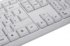 Hama Verano USB billentyűzet (53931) - fehér Iroda és számítástechnika - Billentyűzet / billentyűzet szett - Vezetékes - 315333