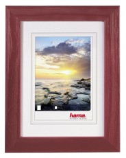 Hama Bahia fa keret 15X20, bordó - 125609 Háztartás / Otthon / Kültér - Lakásfelszerelés - Képkeret / képtartó - 298493