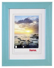 Hama Bahia fa keret 15X20, kék - 125589 Háztartás / Otthon / Kültér - Lakásfelszerelés - Képkeret / képtartó - 298474