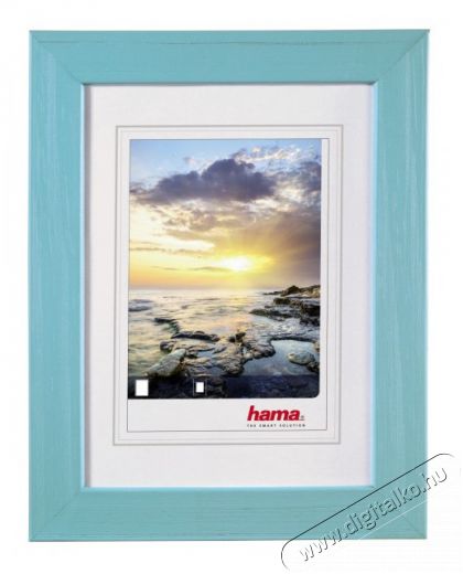 Hama Bahia fa keret 30X40, kék - 125591 Háztartás / Otthon / Kültér - Lakásfelszerelés - Képkeret / képtartó - 298475