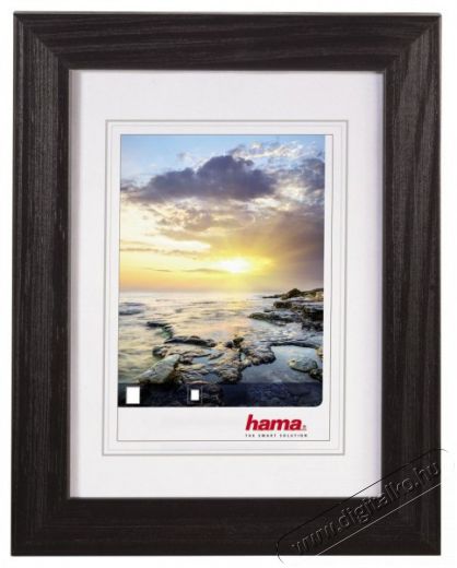 Hama Bahia fa keret 10X15, sötétbarna - 125602 Háztartás / Otthon / Kültér - Lakásfelszerelés - Képkeret / képtartó - 298486
