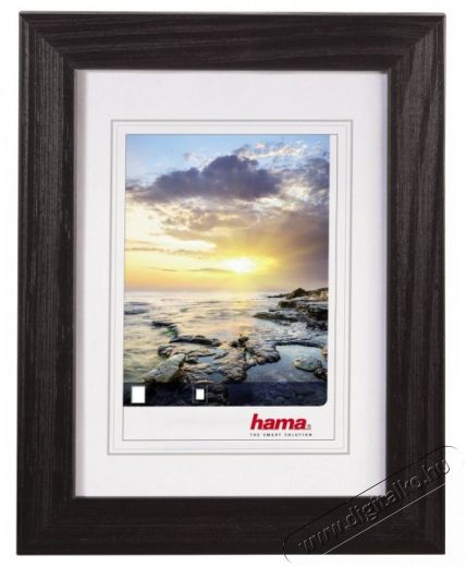Hama Bahia fa keret 30X40, sötétbarna - 125606 Háztartás / Otthon / Kültér - Lakásfelszerelés - Képkeret / képtartó - 298490