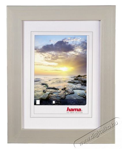 Hama Bahia fa keret 15X20, szürke - 125599 Háztartás / Otthon / Kültér - Lakásfelszerelés - Képkeret / képtartó - 298483
