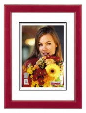 Hama Bella Fa keret 10X15, bordó - 31663 Háztartás / Otthon / Kültér - Lakásfelszerelés - Képkeret / képtartó - 279218