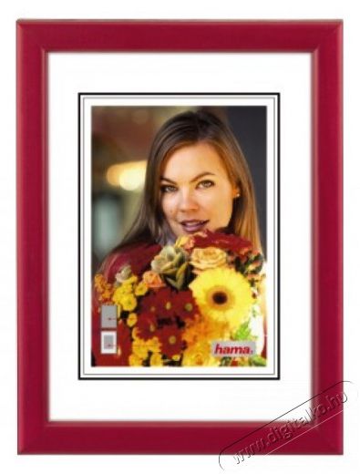 Hama Bella Fa keret 30X40, bordó - 31667 Háztartás / Otthon / Kültér - Lakásfelszerelés - Képkeret / képtartó - 279221
