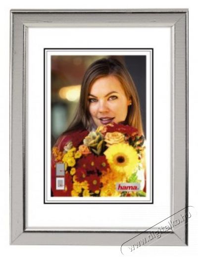 Hama Bella Fa keret 30X40, ezüst - 31677 Háztartás / Otthon / Kültér - Lakásfelszerelés - Képkeret / képtartó - 279229