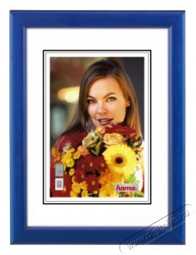Hama Bella Fa keret 13X18, kék - 31659 Háztartás / Otthon / Kültér - Lakásfelszerelés - Képkeret / képtartó - 279215